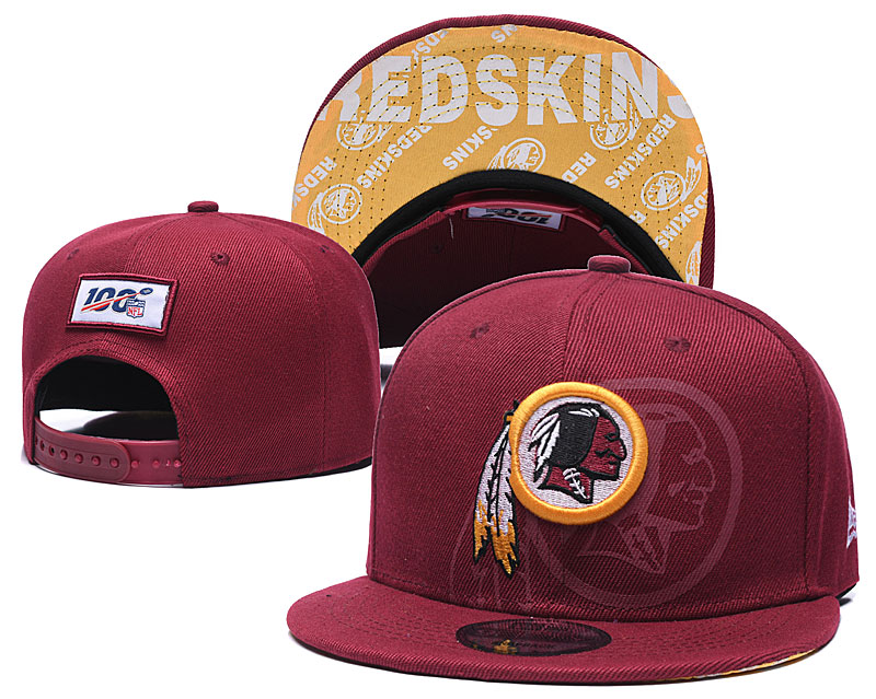 2020 NFL Washington RedSkins hat ->->Sports Caps
